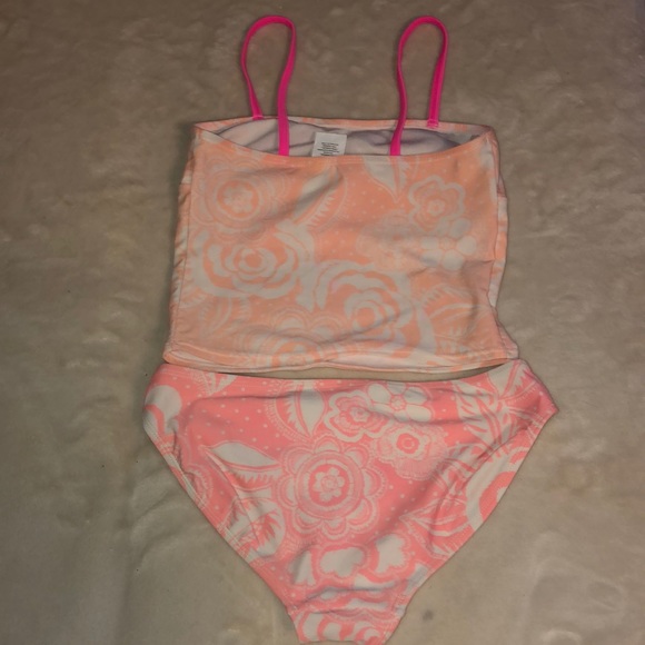 Girls size L (10-12) tankini swimsuit - Picture 2 of 2